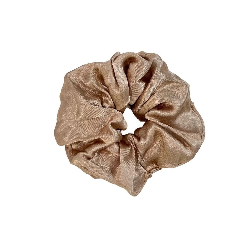 Scrunchies Upcycled from Shona Joy La‎ Lune Tie Front Bias Midi Dress in Gold
